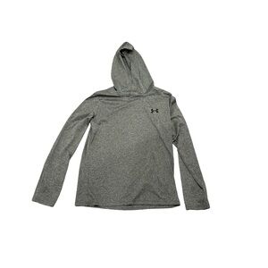 Under Armour Gray T-shirt Hoodie Boys Large